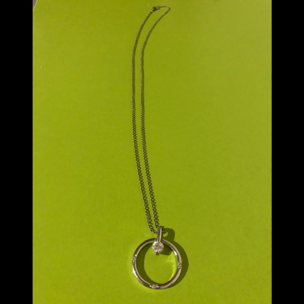 Sterling Silver Cubic Zirconia  Pendant